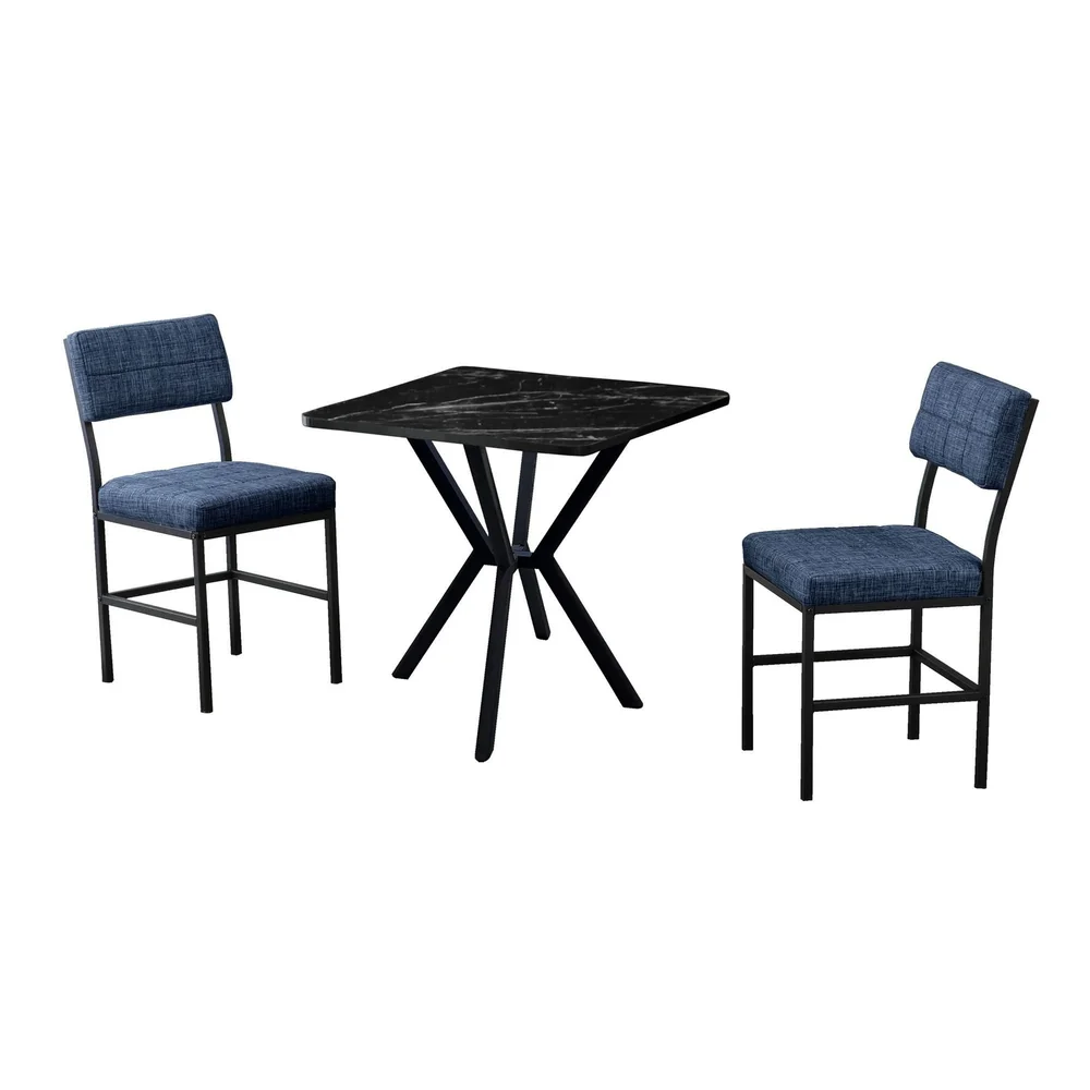 Stedum spisegruppe bord 70 cm + 2 stoler v:4444369