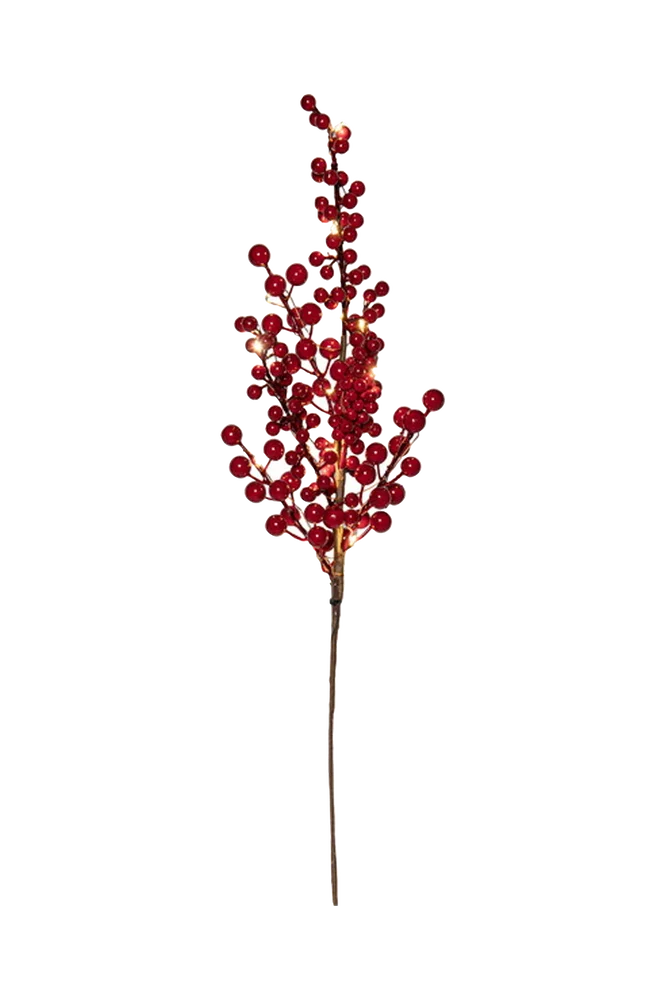 Dekorativ kvist Rosso - Rød - Dekor | m v:9915247
