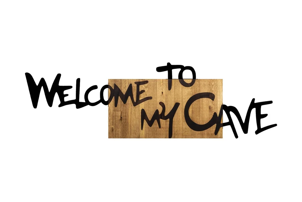 Welcome To My Cave Veggdekor v:3831875 Welcome To My Cave Veggdekor v:3831875