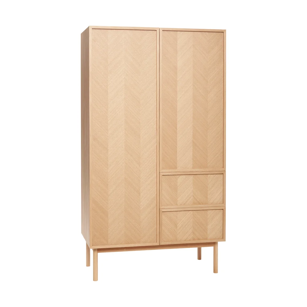 Herringbone garderobe stor v:7148297