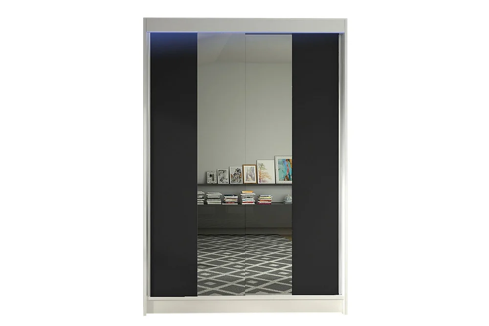 Liverpool Garderobe med Speil 120×200 cm v:4907507 Liverpool Garderobe med Speil 120×200 cm v:4907507
