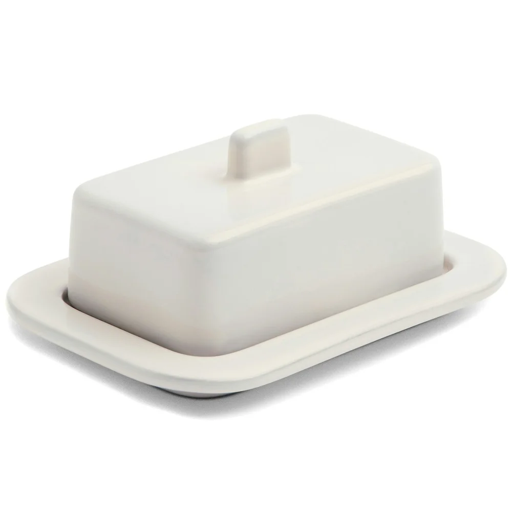 Barro Butter Dish, Off-white v:9307232 Barro Butter Dish, Off-white v:9307232