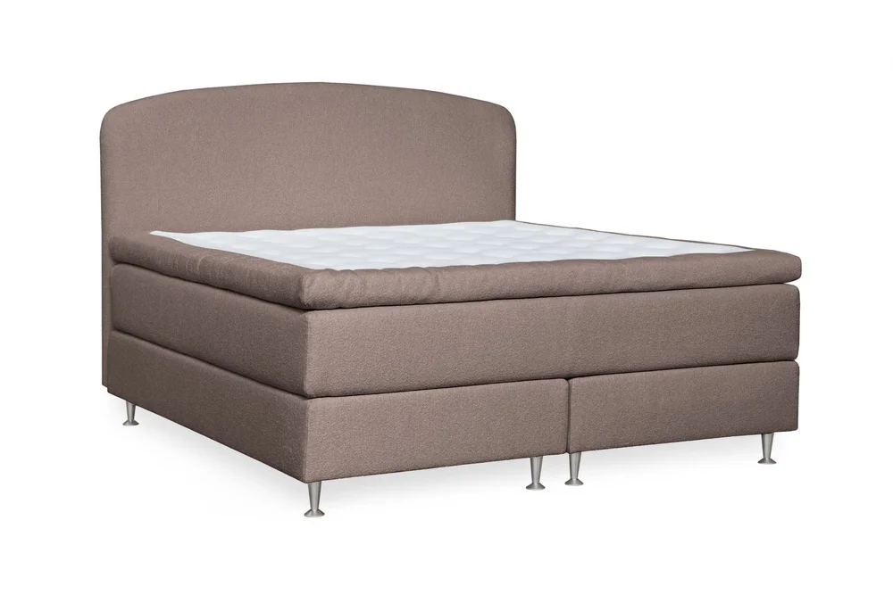 Oslo Lyx Sengpakke Kontinentalseng 160x200 cm Curved Sengegavl v:6287831