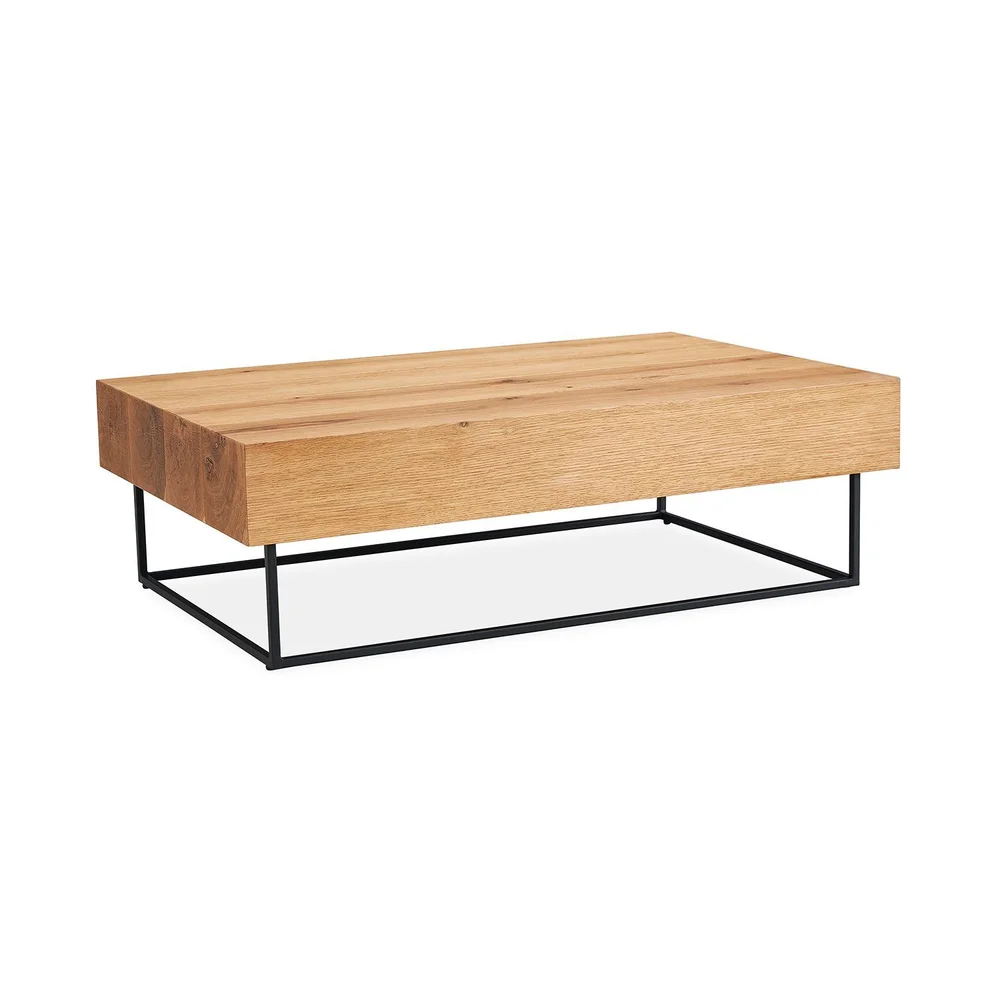 Sofabord HOME4YOU Bronte 120x80x40 cm eik v:1278551