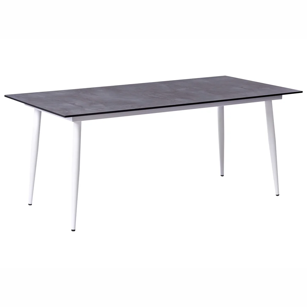 Spisebord utendørs Tolentino 90x180 cm steineffekt v:5949895