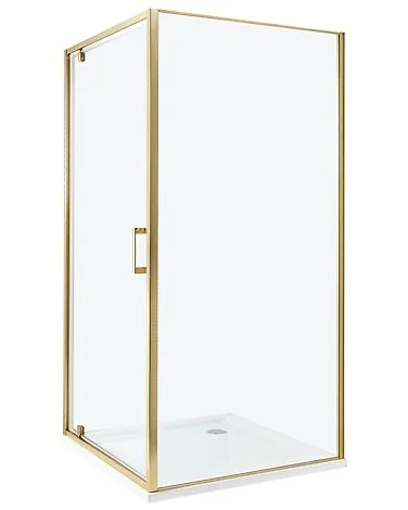 Dusjkabinett DARLI 90 x 90 x 185 cm Gull v:4312229