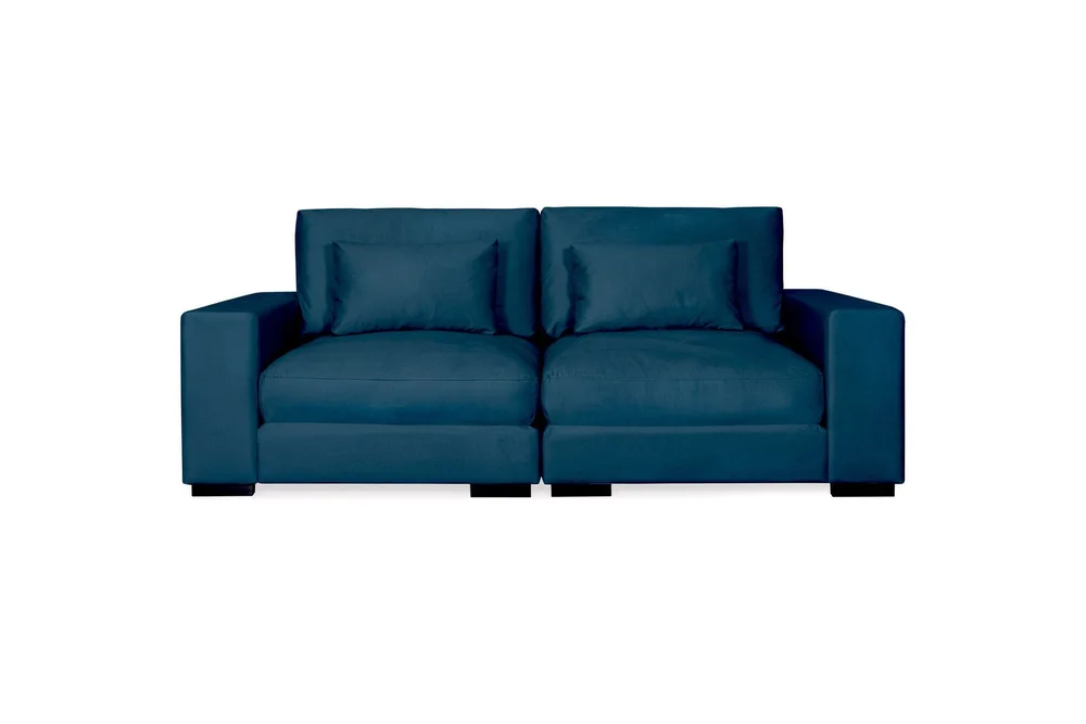 Dubai 2-seters sofa fløyel ekstra dyp v:8096721 Dubai 2-seters sofa fløyel ekstra dyp v:8096721