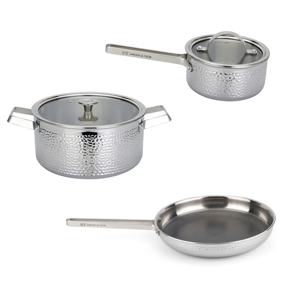 Kroma Saucepan Set, 3 Pieces v:9872460 Kroma Saucepan Set, 3 Pieces v:9872460