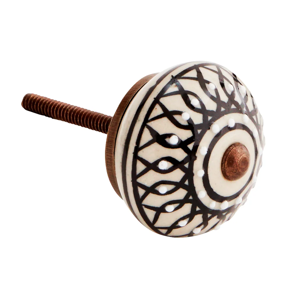 Knott Håndmalt Stentøy, Off-white v:1004665