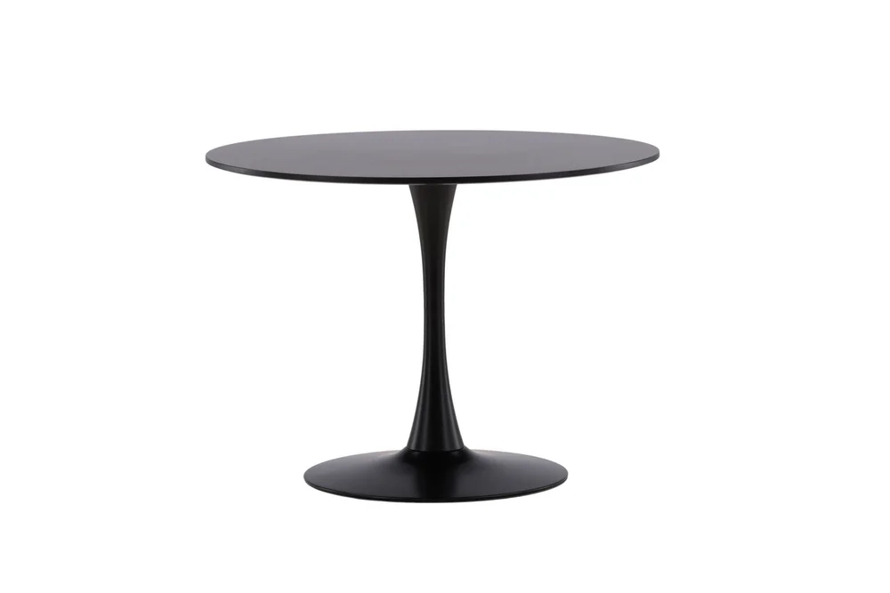 Spisebord Venture Home Glade spisebord 100x74 cm rundt Black v:2243132