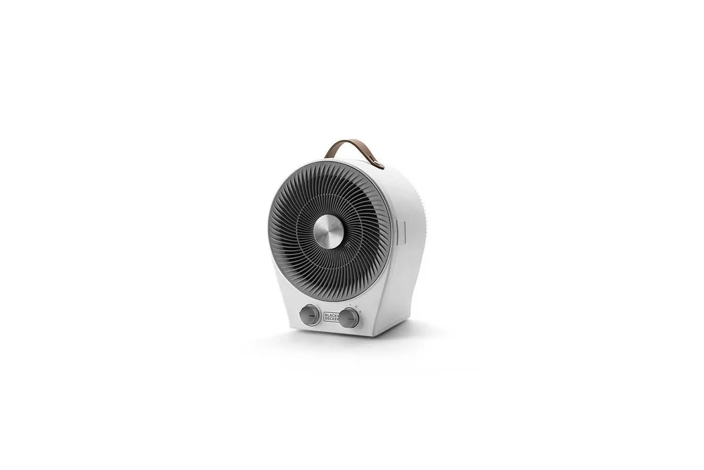 Varmevifte Black+Decker 2-i-1 Hvit 2000W v:6909076 Varmevifte Black+Decker 2-i-1 Hvit 2000W v:6909076