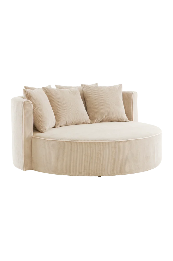 WYOMING sofa 2-seter - Natur m v:6599724