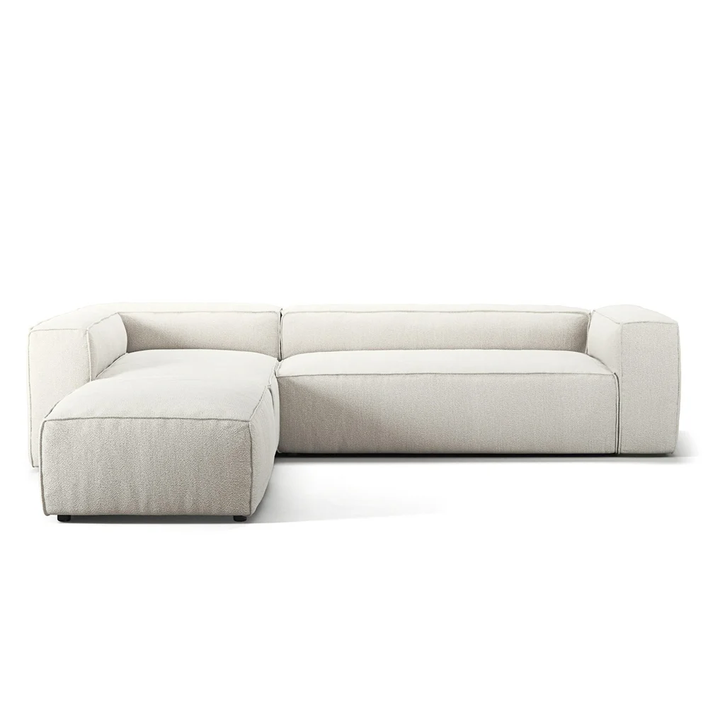 Grand 4-Seter Sofa Divan Venstre åpent endestykke, Steam White v:6600663 Grand 4-Seter Sofa Divan Venstre åpent endestykke, Steam White v:6600663