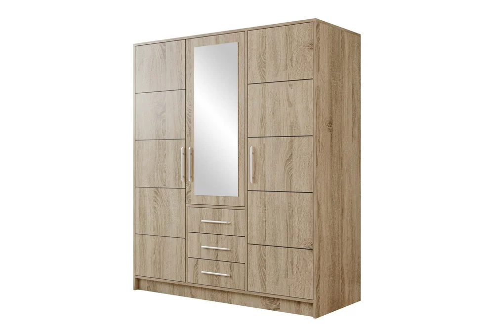 Chavez Garderobe med Speil 147x200 cm v:3817031