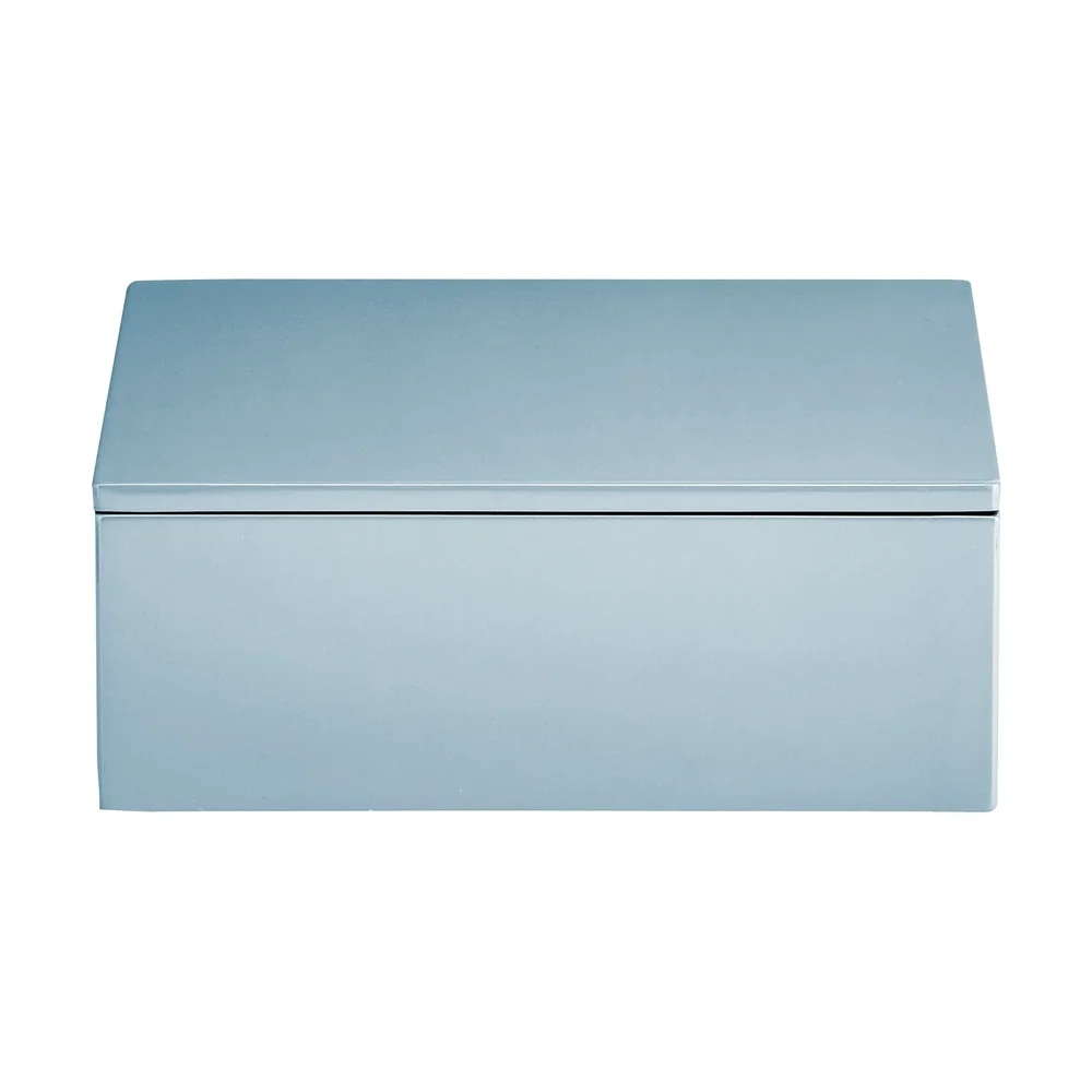 Lux lakkert oppbevaringsboks 19x19x7 cm v:9064350