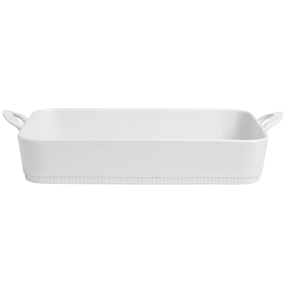 Toulouse lasagnefat hvit med hank v:4427442