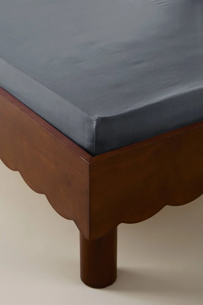 ZACK MINI stretchlaken barneseng økologisk 60x120 cm - Blå - Barnerom | m v:6649000