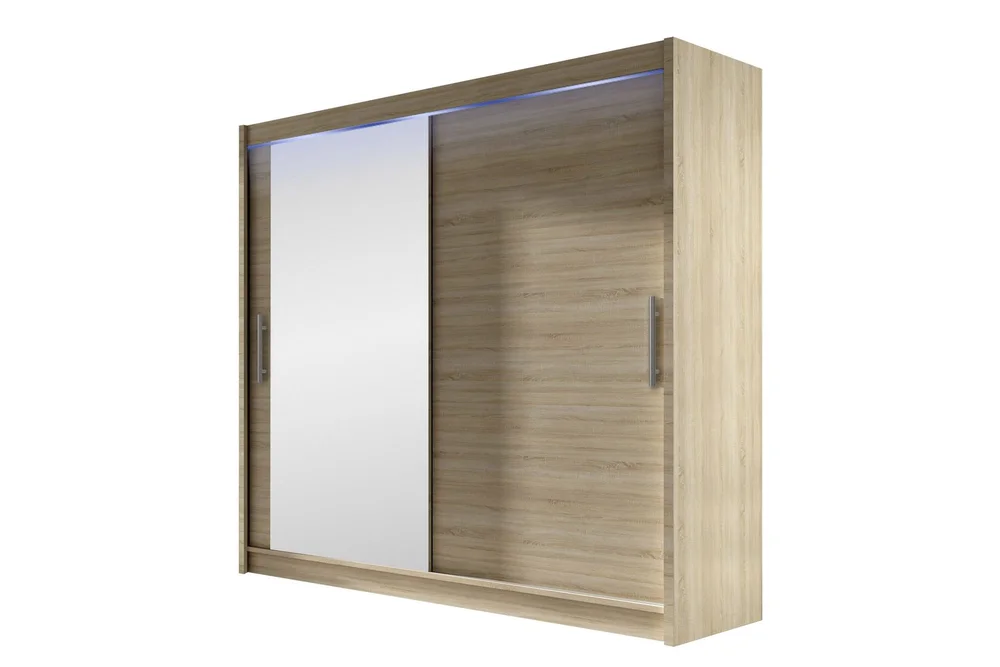 Rilievo Garderobeskap Med Speil 180×215 cm v:7469327