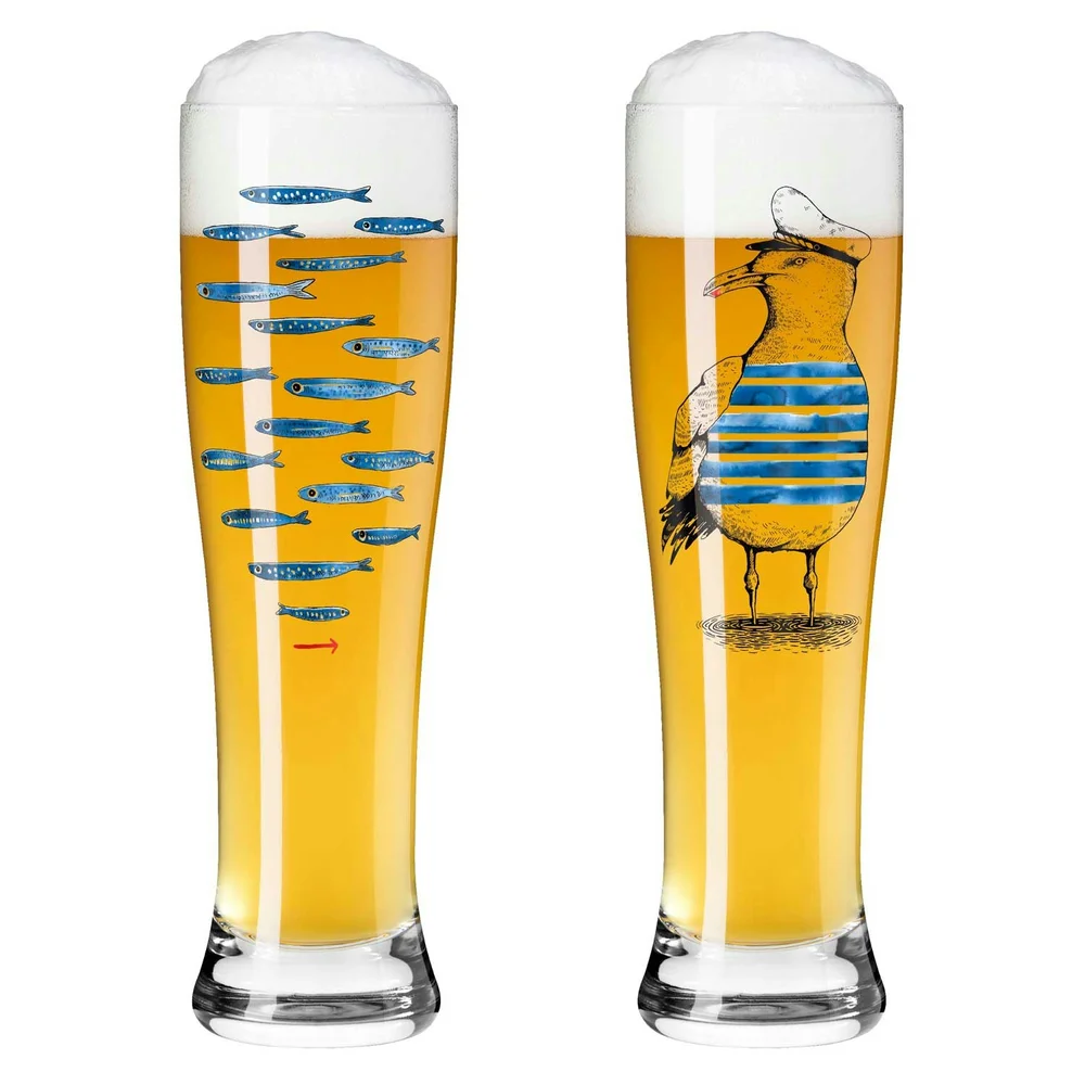 Brauchzeit Ølglass 2-pk, #13 & 14 v:6991735