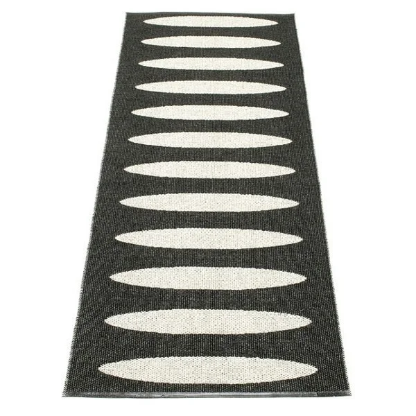 Ella Gulvteppe 70×150 cm, Black/Vanilla v:7653135 Ella Gulvteppe 70×150 cm, Black/Vanilla v:7653135