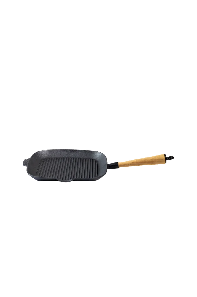 Grillpanne i støpejern 28×28 cm – Svart – Kjøkken & husholdning | m v:8166784 Grillpanne i støpejern 28×28 cm – Svart – Kjøkken & husholdning | m v:8166784