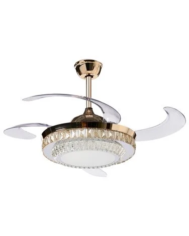 Takvifte med lys ASHLEY Med fjernbetjening LED Gull v:6208851