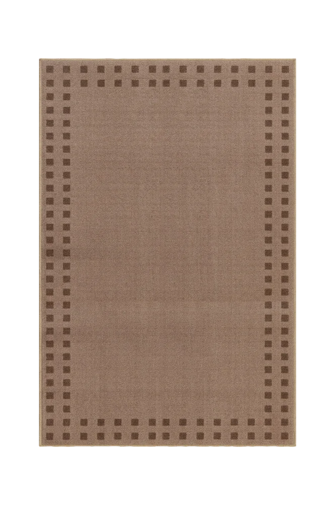 Gummiert teppe Brick - Beige - Tepper | m v:2726643