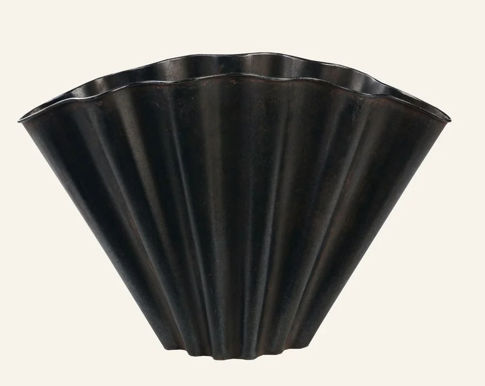 Dekorvase mørk grå – 36x13x25 cm v:6042074 Dekorvase mørk grå – 36x13x25 cm v:6042074