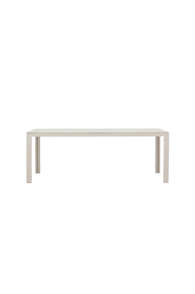 Mirko Rektangulært spisebord - Beige - Utemøbler & hage | m v:8530087