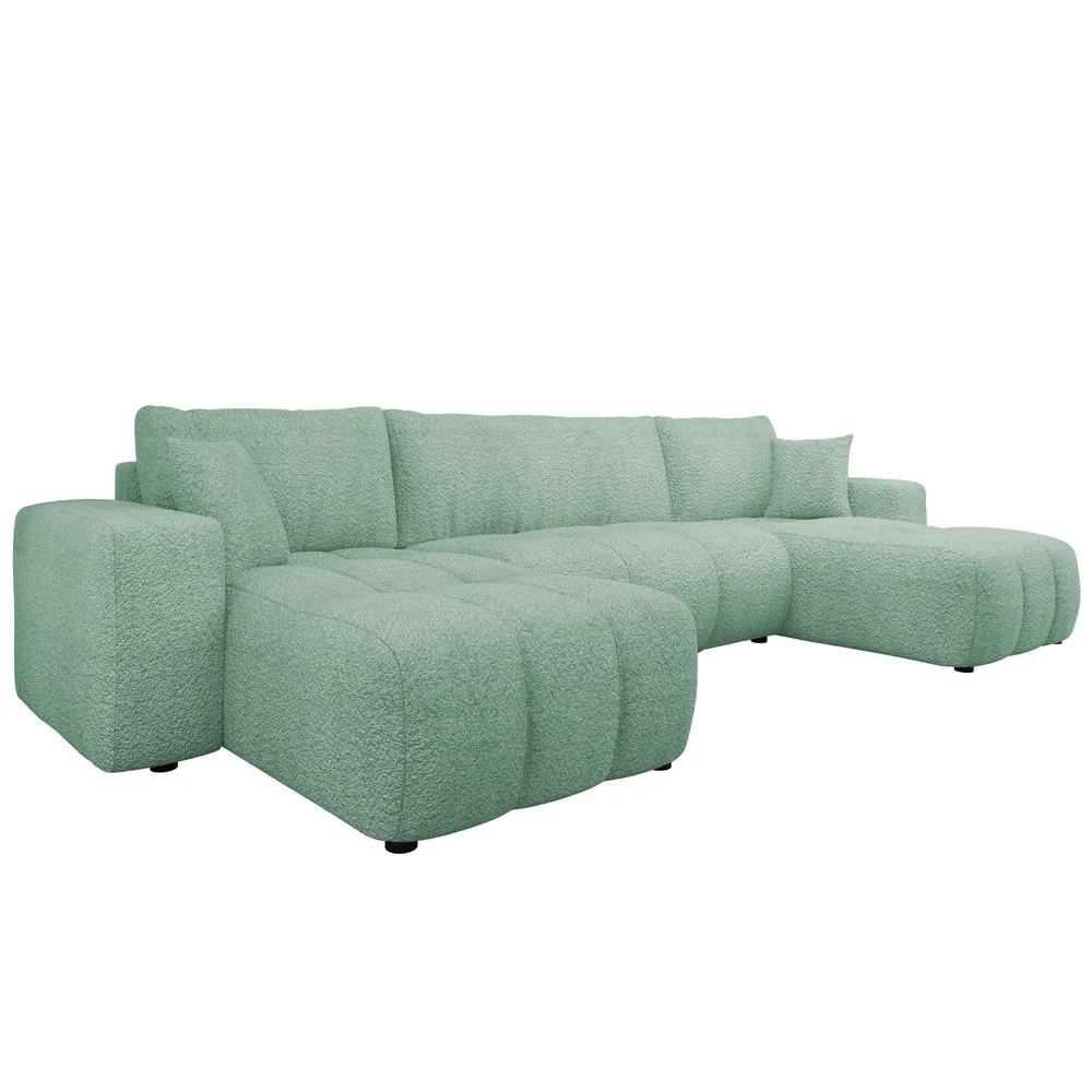 Flo Sovesofa med dobbel sjeselong 4-seter v:7611288