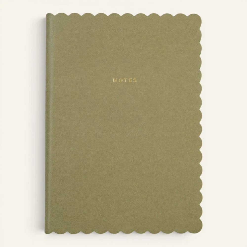Notatbok grønn – 14x20cm v:2384652