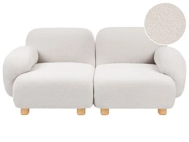 Modulsofa 2-seters AMLI Bouclé Off white v:2916346 Modulsofa 2-seters AMLI Bouclé Off white v:2916346