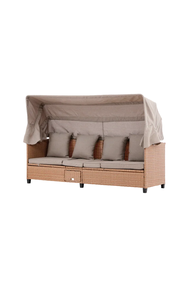 Nopy Sun Lounge – Beige – Utemøbler & hage | m v:6213215