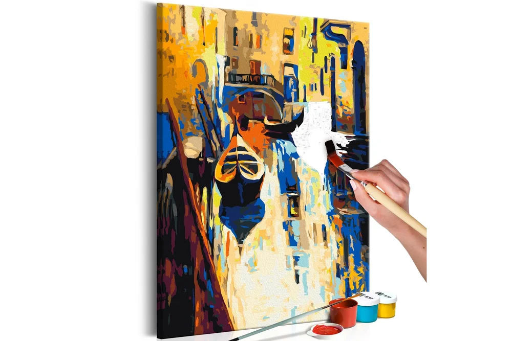 Gjør-det-selv Maleri Venezia-gondol 40×60 cm v:7901021 Gjør-det-selv Maleri Venezia-gondol 40×60 cm v:7901021