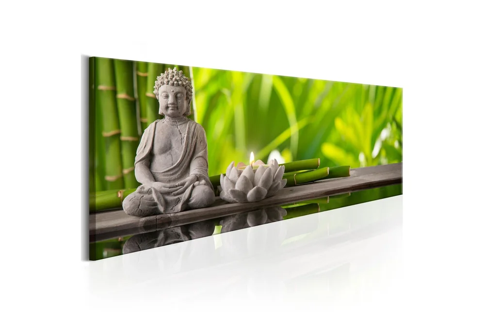 Bilde Buddha Meditation 150x50 v:3727298