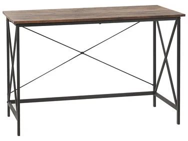Skrivebord FUTON 115 cm 60 cm Mørkebrun v:9730799