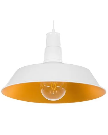 Pendellampe BAYOU Metall Hvit v:9971638 Pendellampe BAYOU Metall Hvit v:9971638