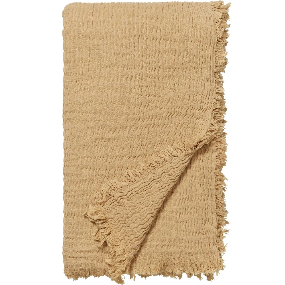 Reloved Sengeteppe Sand, 240×260 cm v:9527303 Reloved Sengeteppe Sand, 240×260 cm v:9527303