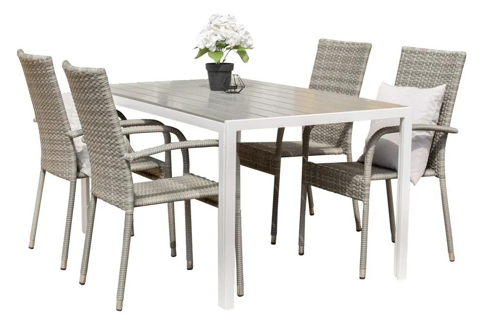 Break Spisegruppe + 4 stoler v:1737137 Break Spisegruppe + 4 stoler v:1737137
