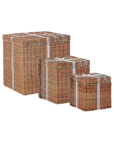 Sett med 3 kurver Julegaver CADEAU Rotting Naturlig v:2636077 Sett med 3 kurver Julegaver CADEAU Rotting Naturlig v:2636077