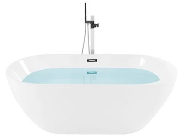 Frittstående badekar NEVIS 160 x 75 cm Hvit v:330024 Frittstående badekar NEVIS 160 x 75 cm Hvit v:330024