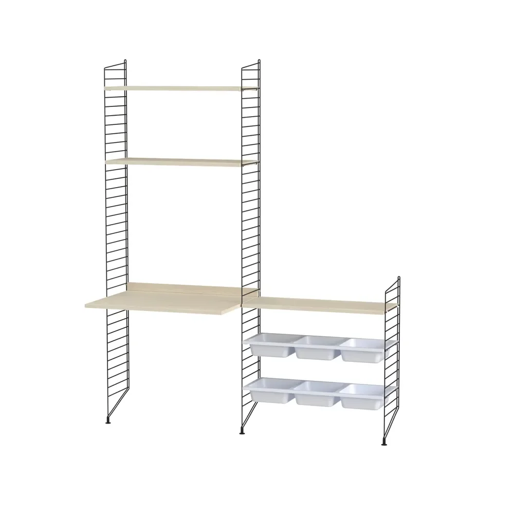 String barnerom ask & svart – Kombinasjon E» v:2793138 String barnerom ask & svart – Kombinasjon E» v:2793138