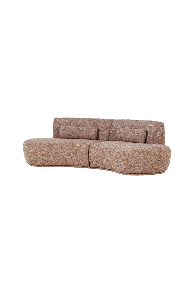 Batavier Halvrund sofa med 4 seter – Brun m v:4560321 Batavier Halvrund sofa med 4 seter – Brun m v:4560321