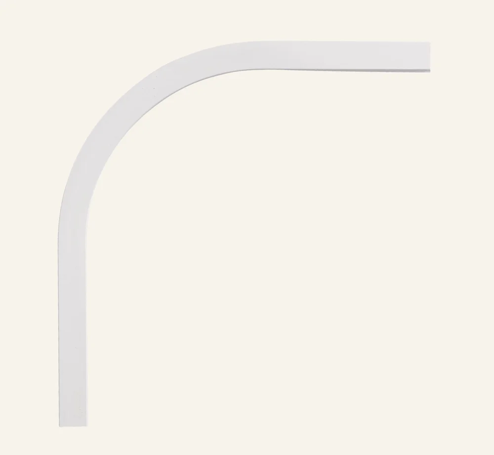 Bue 90° hvit – 20×20 cm v:2577428 Bue 90° hvit – 20×20 cm v:2577428