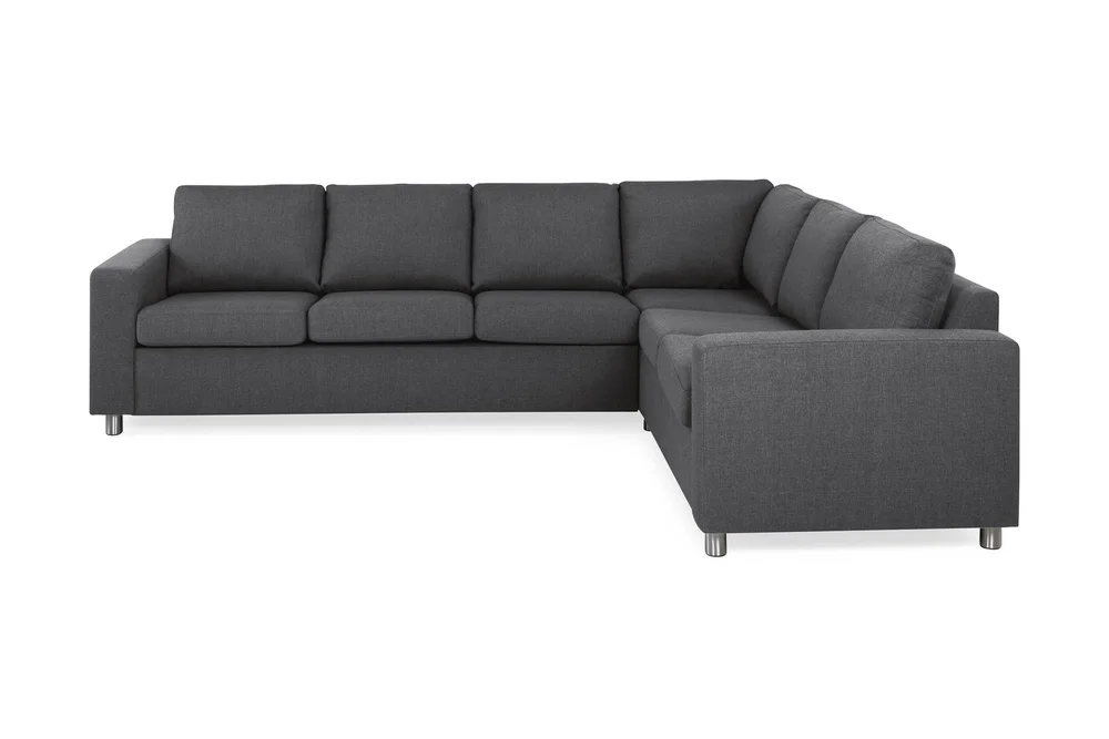 Crazy 5-seters Vendbar L-formet Large Hjørnesofa i Stoff v:5096945 Crazy 5-seters Vendbar L-formet Large Hjørnesofa i Stoff v:5096945