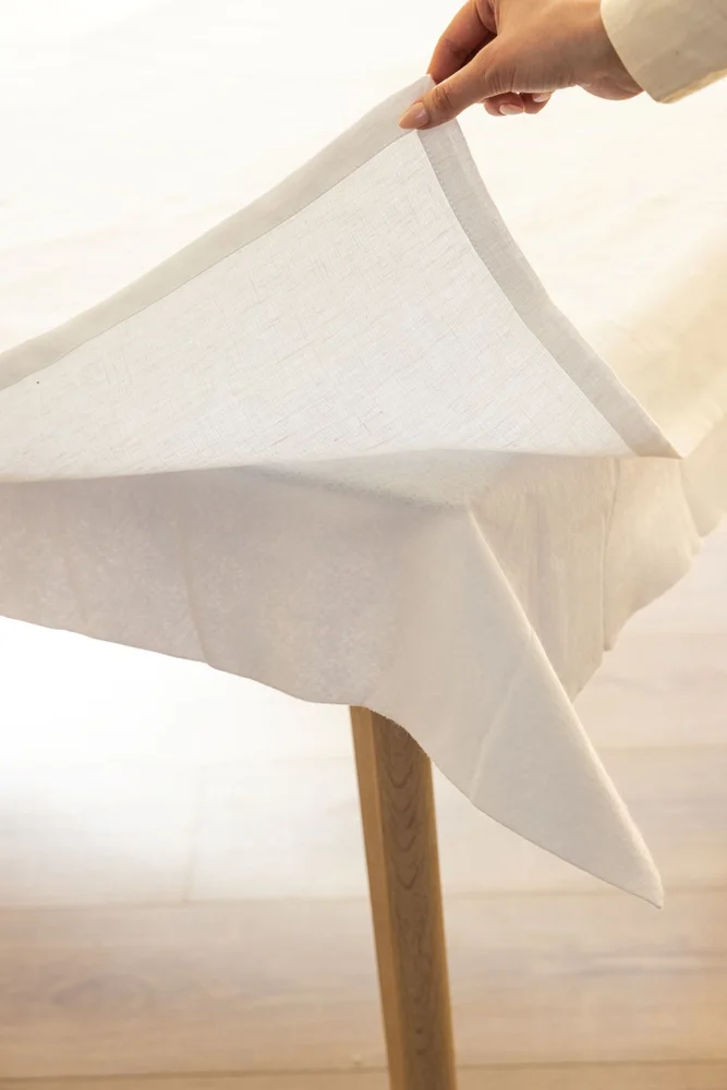 Bordbeskytter hvit – 130×330 cm v:1962446