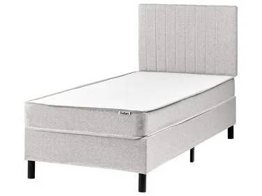 Kontinentalseng COUNTESS 90 x 200 cm Lysegrå v:3298462 Kontinentalseng COUNTESS 90 x 200 cm Lysegrå v:3298462