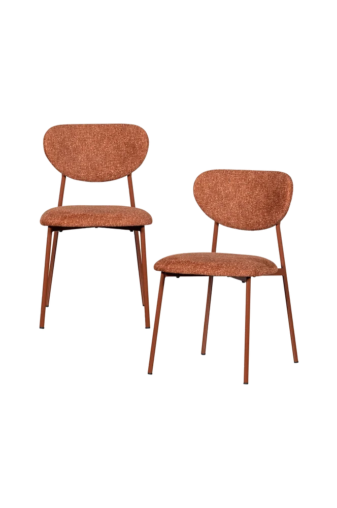 Valor spisestol – sett med 2 – Brun m v:1882725 Valor spisestol – sett med 2 – Brun m v:1882725