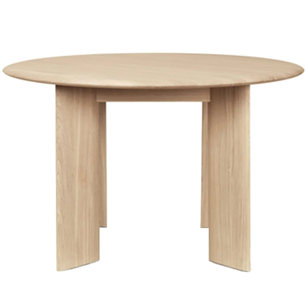 Bevel Bord Ø117 cm, Hvitoljet Eik v:8220767 Bevel Bord Ø117 cm, Hvitoljet Eik v:8220767