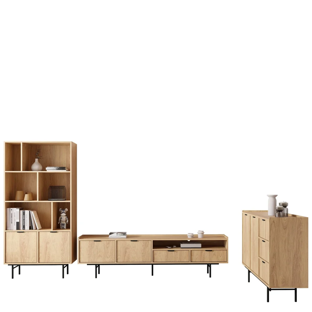 møbelsett Edison Hickory-eik v:5658663